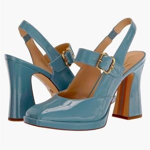 Sam Edelman Smokey Blue Jildie Heels Size 8